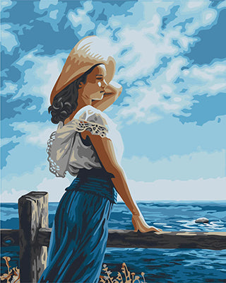 Porträt Malen nach Zahlen GX22361