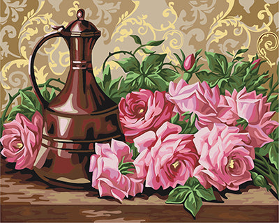 Blume Malen nach Zahlen GX22414