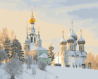 Stadt Malen nach Zahlen GX22431