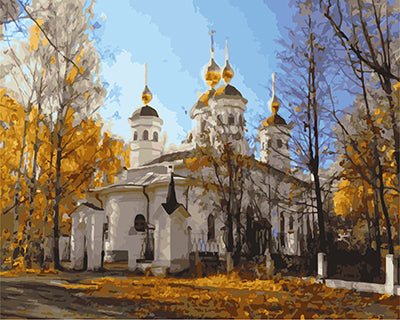 Stadt Malen nach Zahlen GX22433