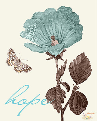 Blume Malen nach Zahlen GX22442