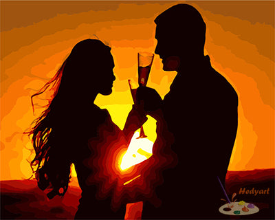 Liebe Malen nach Zahlen GX22461