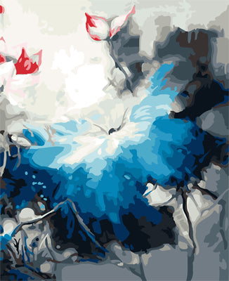 Blume Malen nach Zahlen GX22498