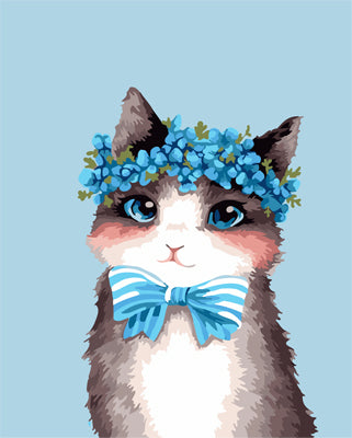 Hund & Katze Malen nach Zahlen GX22500