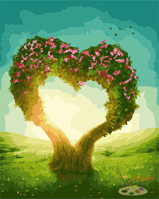 Liebe Malen nach Zahlen GX22531