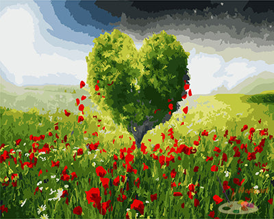 Liebe Malen nach Zahlen GX22532