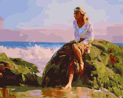 Porträt Malen nach Zahlen GX22535