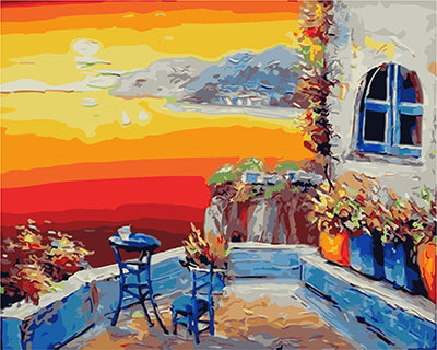 Landschaft Malen nach Zahlen GX22543