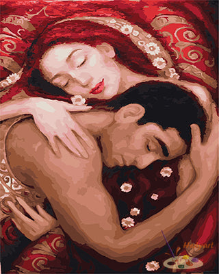 Liebe Malen nach Zahlen GX22595