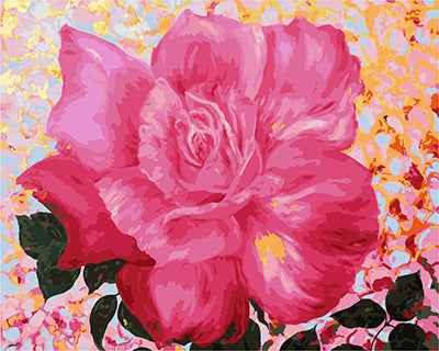 Blume Malen nach Zahlen GX22596