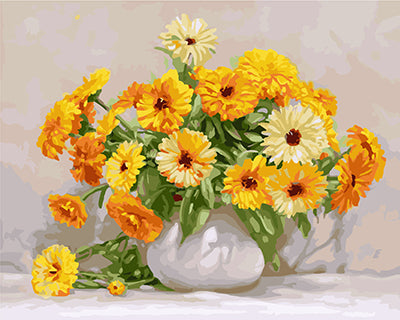 Blume Malen nach Zahlen GX22607