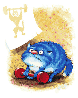 Cartoon Malen nach Zahlen GX22616