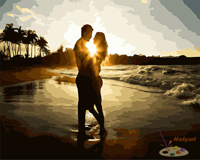 Liebe Malen nach Zahlen GX22617