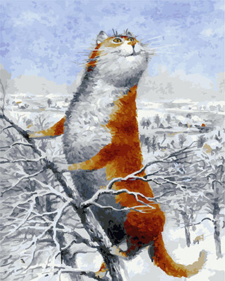 Cartoon Malen nach Zahlen GX22650