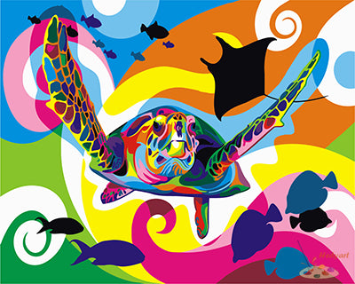 Tier Malen nach Zahlen GX22664