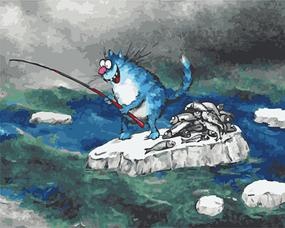 Cartoon Malen nach Zahlen GX22669