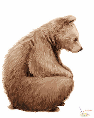 Tier Malen nach Zahlen GX22679