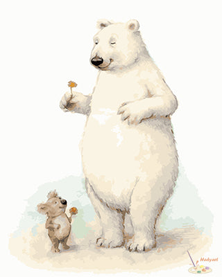 Tier Malen nach Zahlen GX22680