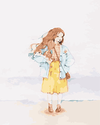 Porträt Malen nach Zahlen GX22686