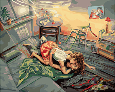 Liebe Malen nach Zahlen GX22720