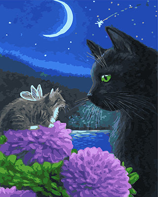 Hund & Katze Malen nach Zahlen GX22736