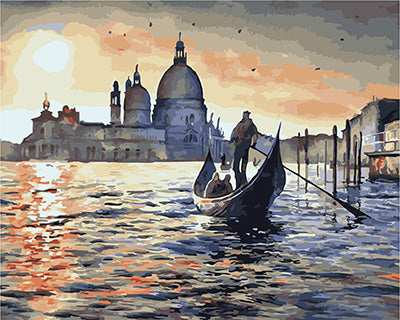 Meereslandschaft Malen nach Zahlen GX22747