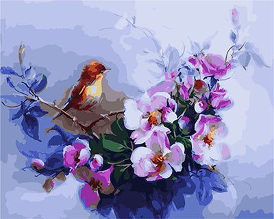 Blume Malen nach Zahlen GX22786