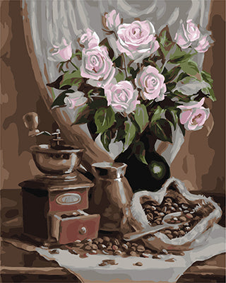 Blume Malen nach Zahlen GX22797