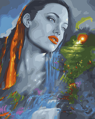 Porträt Malen nach Zahlen GX22801