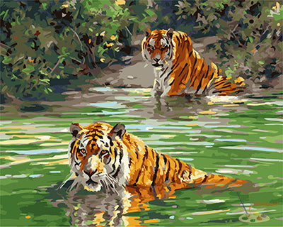 Tier Malen nach Zahlen GX22850