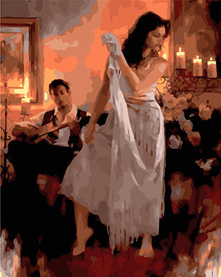 Porträt Malen nach Zahlen GX22863