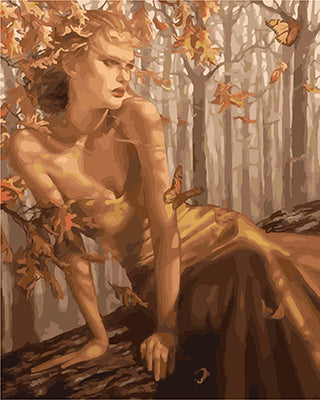 Porträt Malen nach Zahlen GX22877