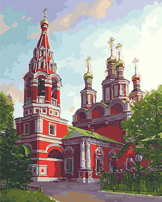 Stadt Malen nach Zahlen GX22882