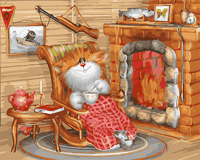 Cartoon Malen nach Zahlen GX22890