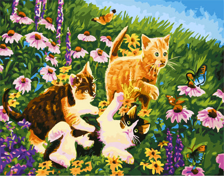 Hund & Katze Malen nach Zahlen GX22923