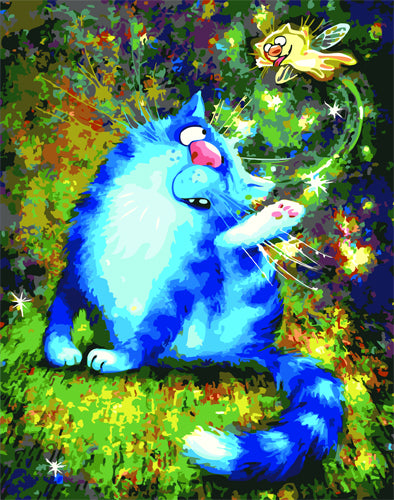 Cartoon Malen nach Zahlen GX22926