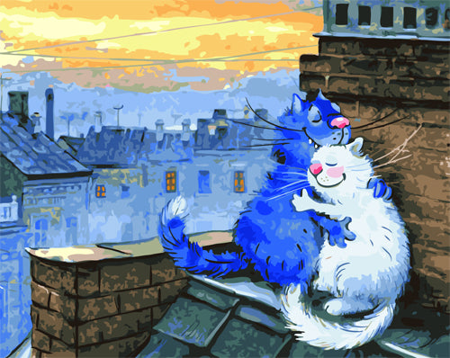 Cartoon Malen nach Zahlen GX22931