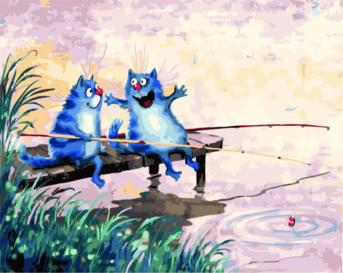 Cartoon Malen nach Zahlen GX22932