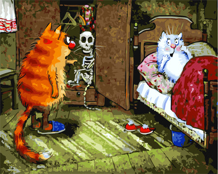 Cartoon Malen nach Zahlen GX22938