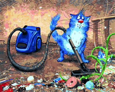 Cartoon Malen nach Zahlen GX22941