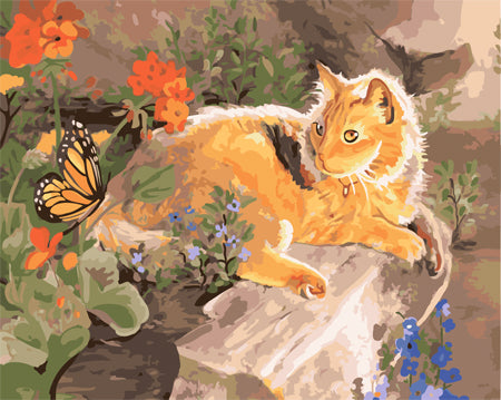 Hund & Katze Malen nach Zahlen GX22943