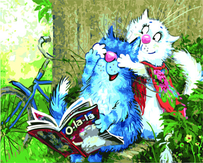 Cartoon Malen nach Zahlen GX22946