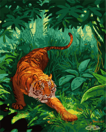 Tier Malen nach Zahlen GX22950