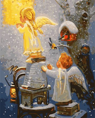 Porträt Malen nach Zahlen GX22951