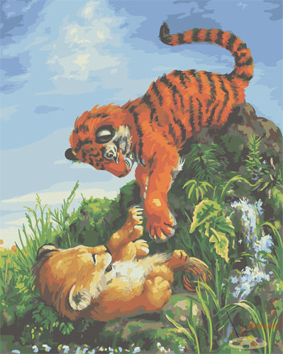 Tier Malen nach Zahlen GX22956