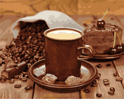 Stillleben Malen nach Zahlen GX22981