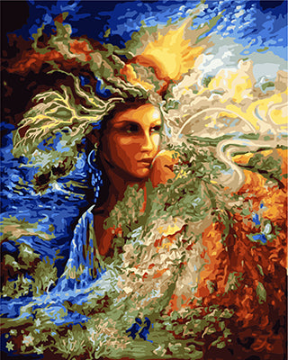 Porträt Malen nach Zahlen GX22984