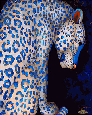 Tier Malen nach Zahlen GX23063