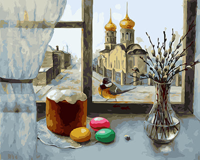 Stillleben Malen nach Zahlen GX23091