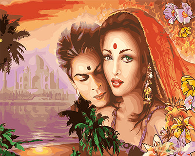 Liebe Malen nach Zahlen GX23102